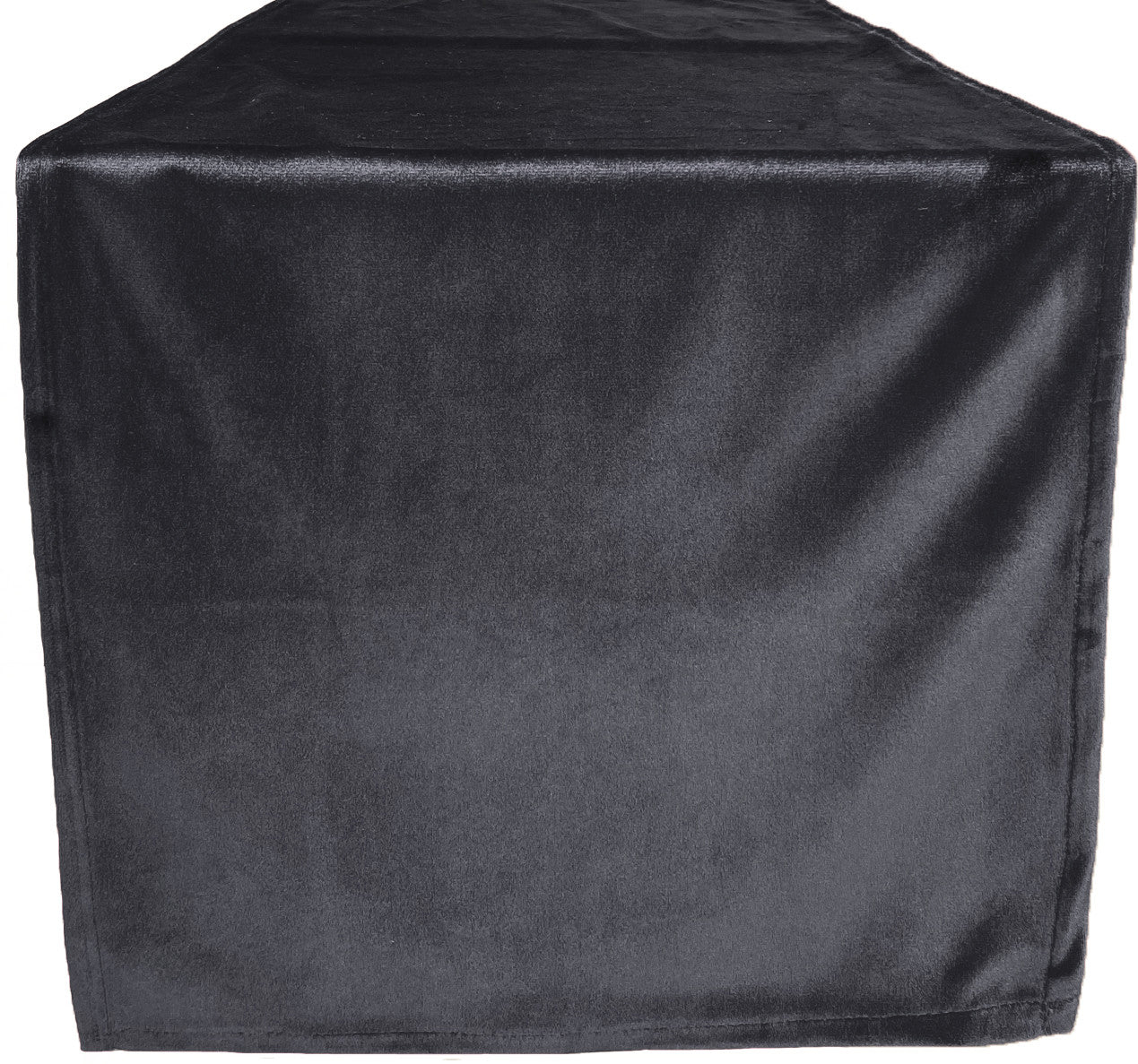 14 x 108 Inch Velvet Table Runner Black