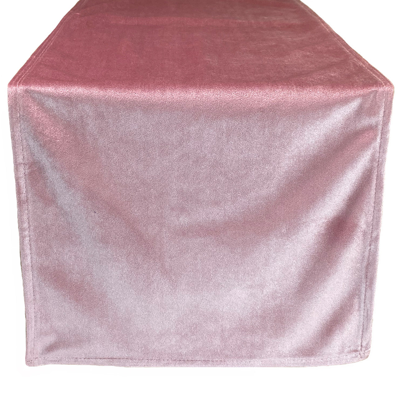 14 x 108 Inch Velvet Table Runner Dusty Rose