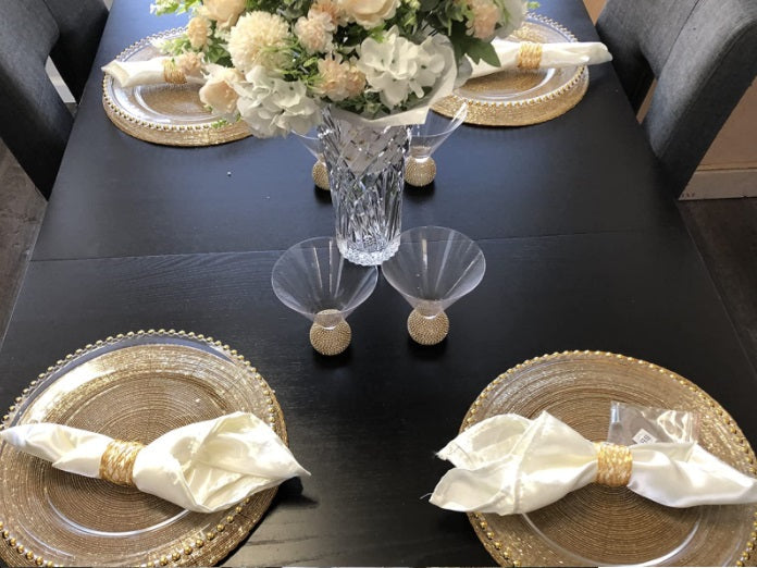 20 inch Satin Cloth Napkins Ivory (Pack of 10)