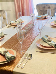 20 inch Satin Cloth Napkins Tiffany (Pack of 10)